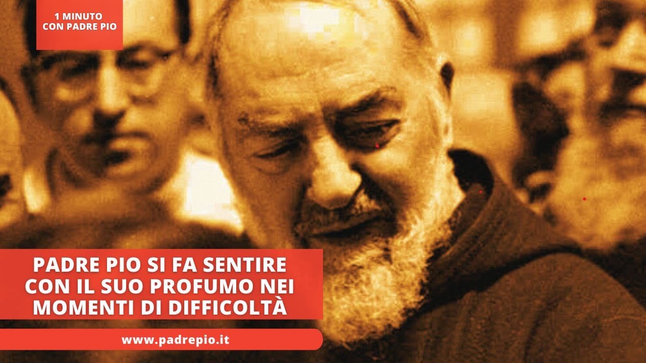 Padre Pio Profumo Pino Padre Pio si fa sentire con il suo profumo nei momenti di difficoltà