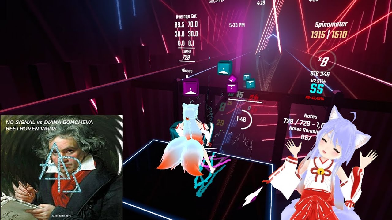 [Beat Saber] Beethoven Virus [expert+]