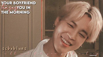 [Jimin ASMR🎧] Your boyfriend teases you in the morning | +birds chirping sounds