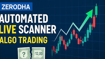 Catch Stocks in Real Time Using Algo Trading Zerodha Streak Scanner 🔥 | Live Market Stock Alerts!