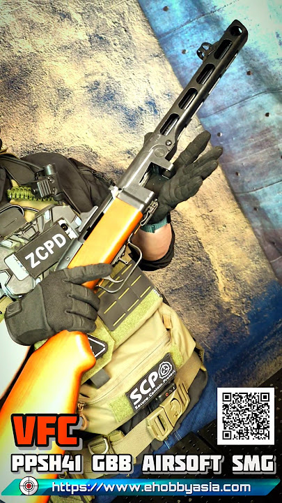 VFC PPSH41 GBB Airsoft Submachine Gun