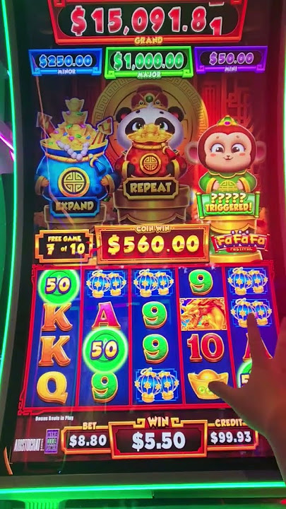 WHAT THE FAFAFA??!!!🫣😝🙏🤣😂1ST BONUS ON THIS NEW GAME #luckyhoslots #fyp  #slots #grandjackpot #casino