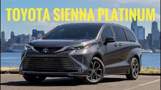 2025 Toyota Sienna Platinum AWD Review: Real-World Test & Impressions