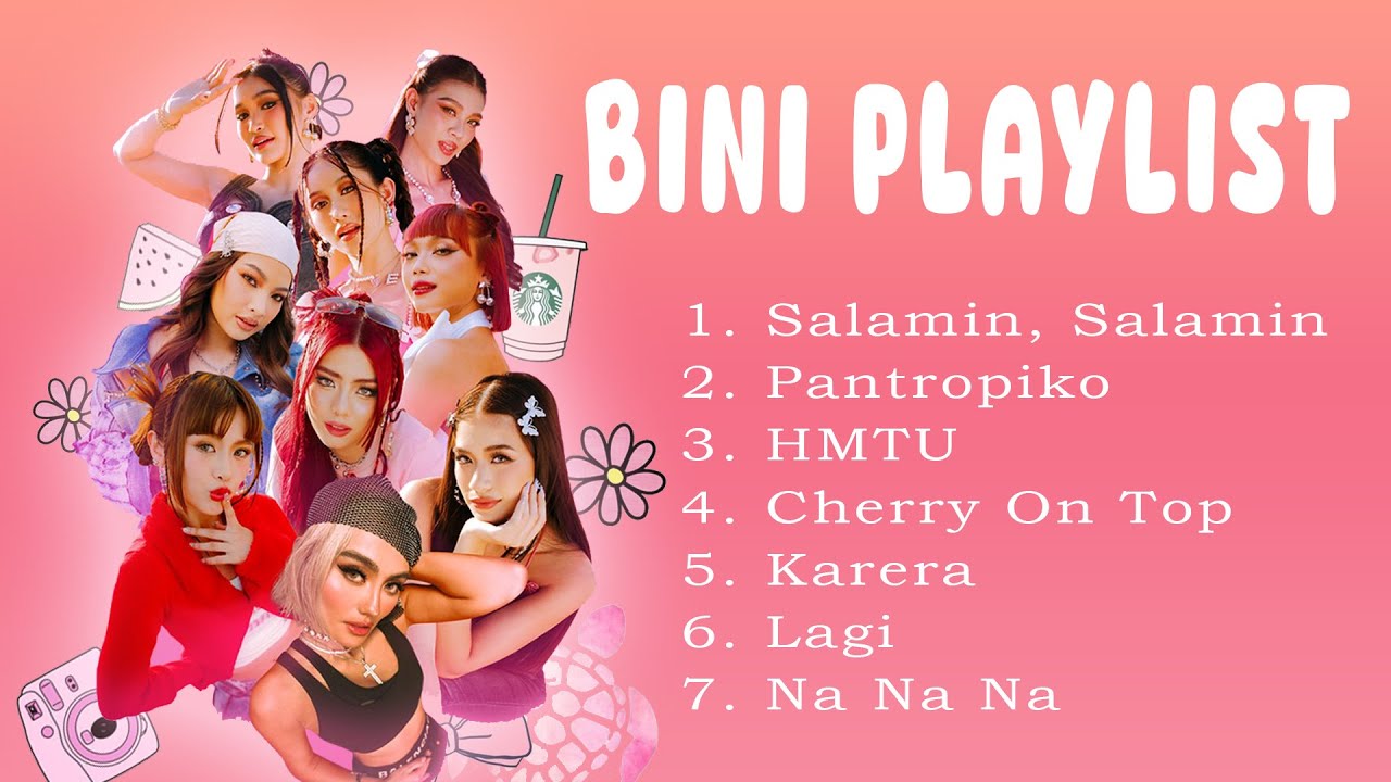 BINI - Top 7 Playlist - YouTube
