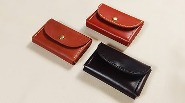 DIY How to make a simple credit card wallet