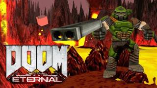 DOOM Eternal but it was made on Unity in an hour