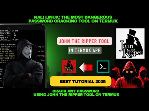 John The Ripper: The Most Powerful Password Cracking Tool On Termux | Termux Tutorial 2025