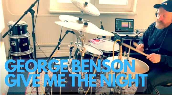 Give Me the Night Drums version - Drums performance video thumbnail