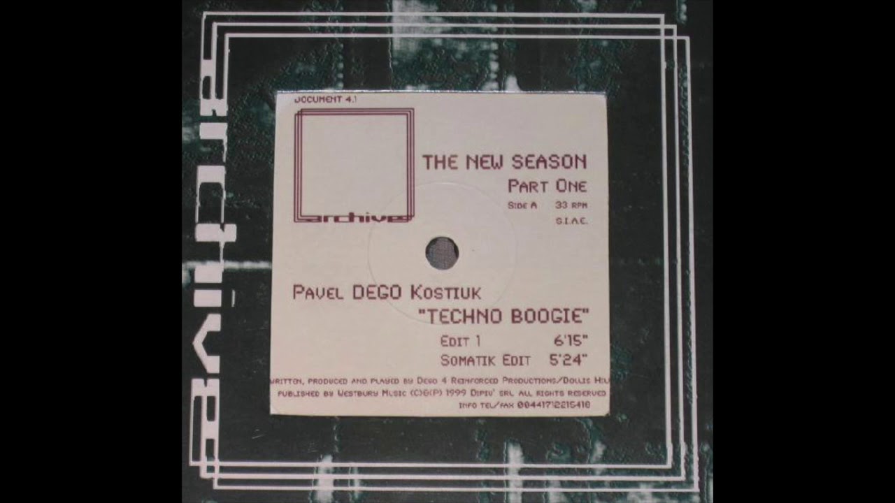 Watch Pavel Dego Kostiuk - Techno Boogie (Somatik Edit) on YouTube Watch Pavel Dego Kostiuk - Techno Boogie (Somatik Edit) on YouTube