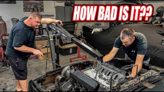 видео: Джимми и я разбираем двигатель лейтенанта Дэна, чтобы оценить ущерб… картинка: Джимми и я разбираем двигатель лейтенанта Дэна, чтобы оценить ущерб…