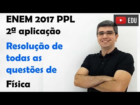 ENEM - Física - segunda aplicação PPL 2017 AMARELA