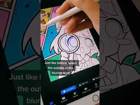 HOW TO MAKE AN OUTLINE on PROCREATE for iPad [TUTORIAL]