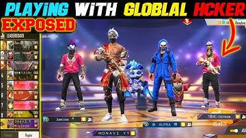 ALPHA & ANKUSH PLAYING WITH HACKER ? TOP 1 GLOBAL PLAYER HACKER EXPOSE | ALPHA AND ANKUSH FF EXPOSED