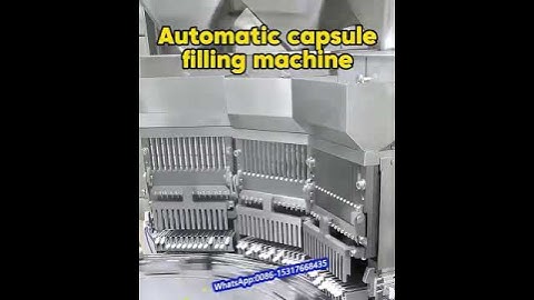 Ultra-high-yield high speed capsule filling machine~ #machine #automatic #capsule