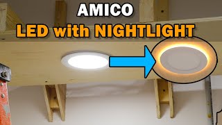 Amico Recessed Lights with Nightlight full Install
