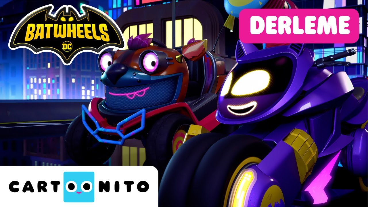 BATWHEELS | Dostluk ve Ekip Çalışması Derlemesi | @CartoonitoTurkiye