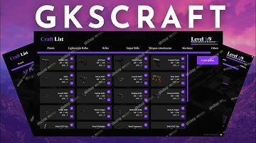 [ESX & QB] GKSCRAFT | Advanced crafting system by GKSHOP