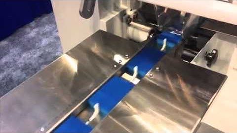 FW 400F Flow Wrapper Video with optional Cross Feeding Conveyor