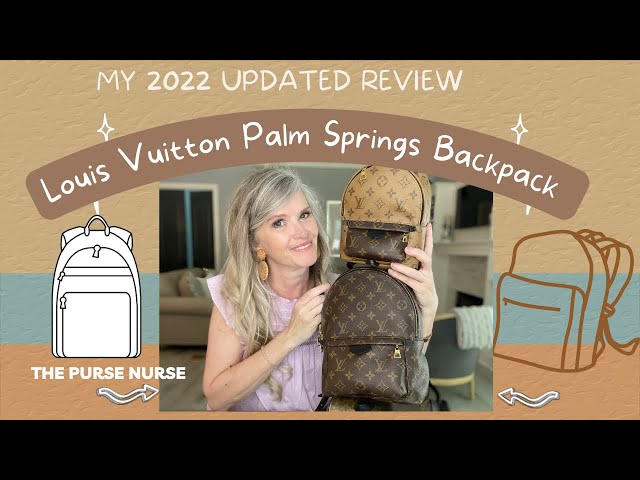 QUICK REVIEW  Louis Vuitton Palm Springs PM & Why it's the BEST LV  BACKPACK 