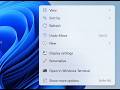 Windows Lesson 2 Refresh/Pop up Menu