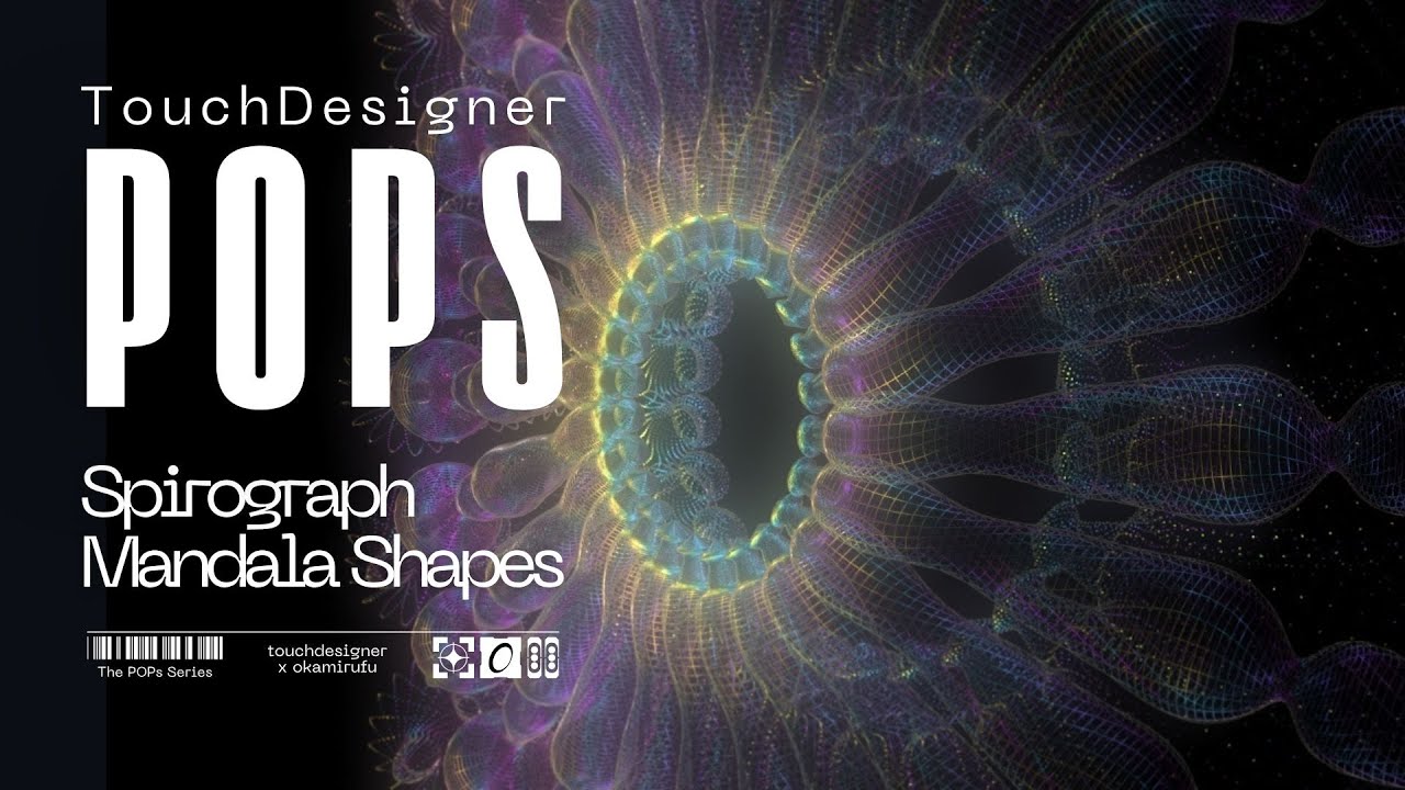 TouchDesigner POPs Tutorial: Create a 3D Spirograph Mandala Shapes ...