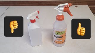 How I Repaired My Sanitizer Spray Bottle & Fixed it Twice !! #SprayBottle, #Nozzle