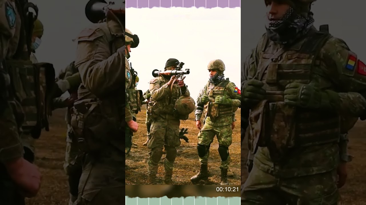 Солдаты армии США открыли огонь из румынского стрелкового оружия и РПГ