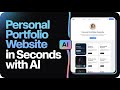 AI Se Banaye Free Personal Portfolio Website Kuch Hi Seconds Mein!