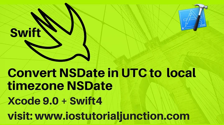 Convert UTC date to local timezone date - swift 4 +  ios sdk