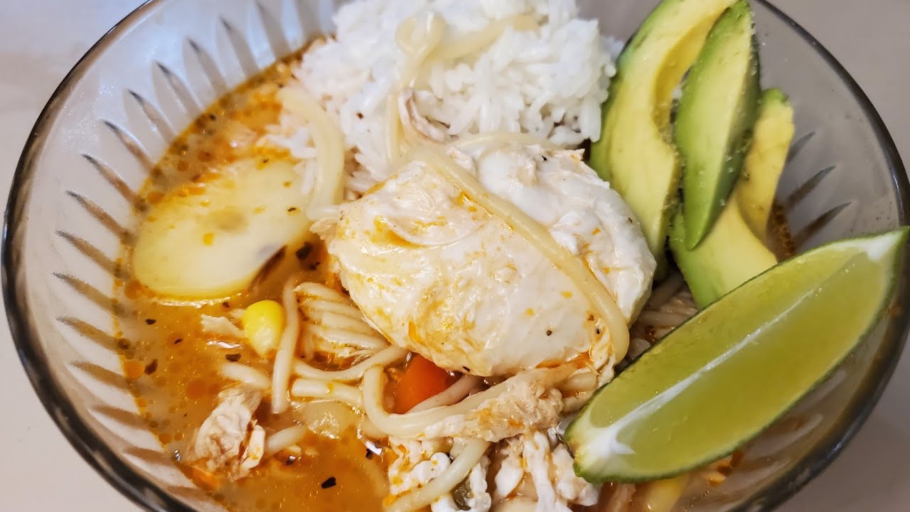 easy-cooking-cuban-style-chicken-noodle-soup-instant-pot-sopa-cubana
