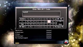NBA 2K11 Cheat Codes - Episode #1 - Commentary