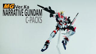 Review MG 1/100 Narrative Gundam C-Packs ver Ka