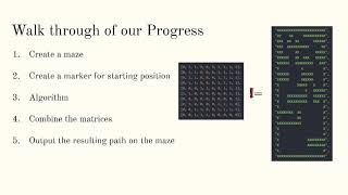 Robotics Project: Maze Solver