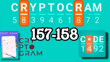 CRYPTOGRAM level 157 158