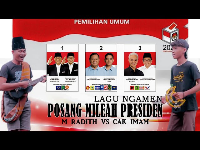 LAGU NGAMEN -PANTUN MADURA- POSANG MILEAH PRESIDEN - CAK IMAM & M RADITH (Official Music Video) class=