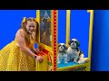 Assistant Stops Gabby From Holding Wiggles & Waggles in a Claw Machine