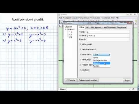 Video: Kuidas Lahendada Funktsiooni Ja Puutuja Joone Graafik