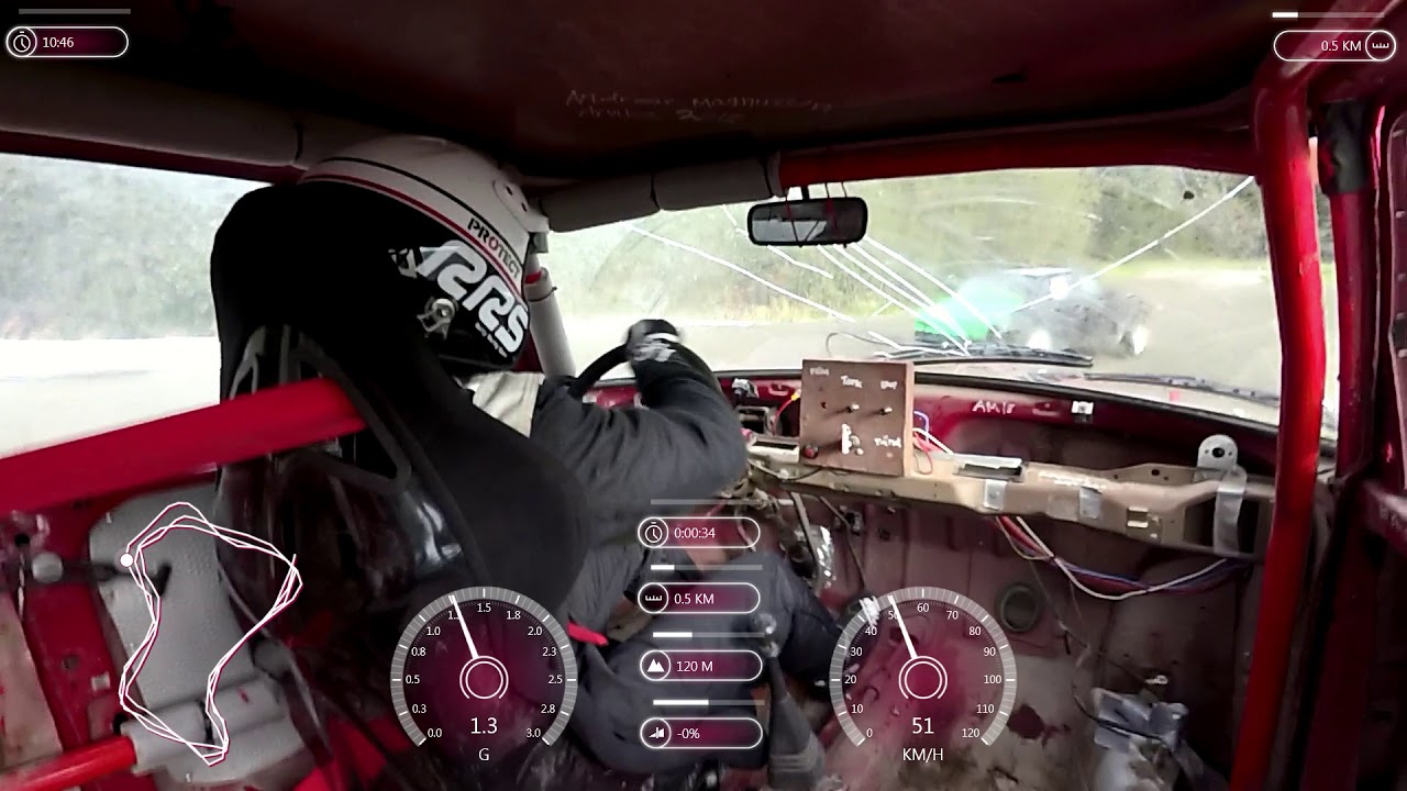 Folkrace Årjäng - 29 September 2018 - Andreas Magnusson - Omgång 1