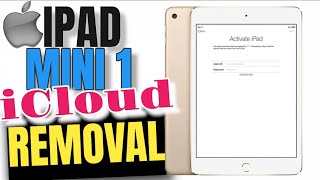 Ipad mini 1 icloud Removal via Purple Mode