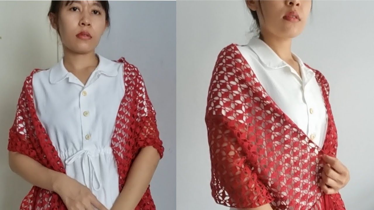 ခြုံပု၀ါ ယပ်တောင်အကွက်သေးသေးလေး ထိုးနည်း(27)