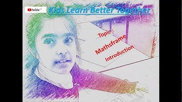 Mathsframe Introduction!!