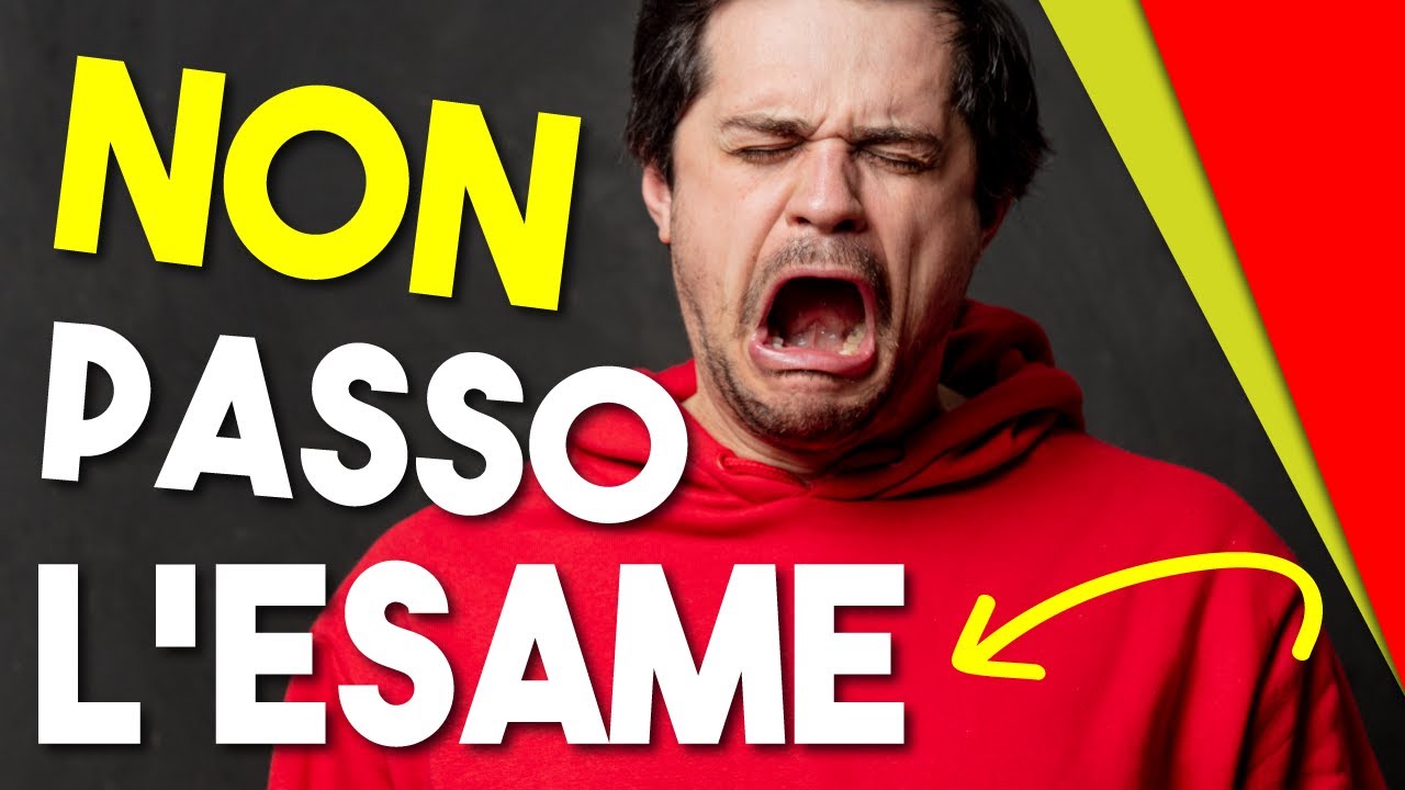 BRUTTO Periodo di Blocco all'Università: non Riesco a Passare l'Esame