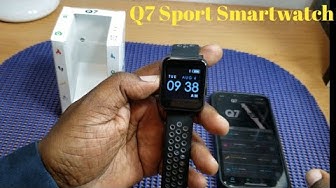 Q7 Sport Smartwatch Black