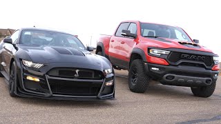 Hellcat Dodge Ram TRX VS the World #hellcat #ramtrx