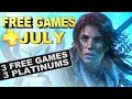 PS PLUS July 2020 | 3 Free Games | Trophy & Platinum details