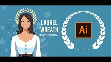 [EASY]How To Easy Create Vector a Laurel Wreath  in Adobe Illustrator Tutorial