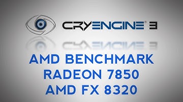 Radeon 7850: CryEngine 3 1920x1080 Simple Benchmark