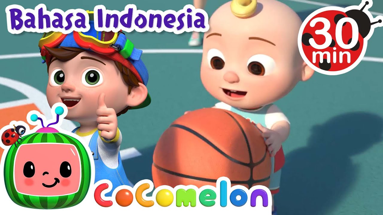 ⁣Lagu Bola Basket | CoComelon | Kartun dan Lagu Anak Anak | Moonbug Kids Indonesia | Nursery Rhymes