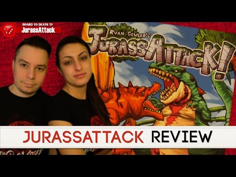 JurassAttack Card Game Review - 2 Players