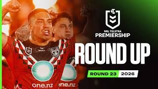 NRL Highlights | NRL 2026 | Round Up | Round 23 @NRL